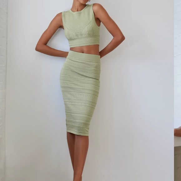 Babaton bodycon tune skirt - Picture 1 of 4